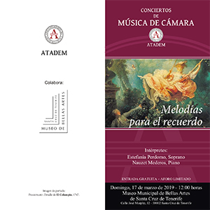 PROGRAMA - 17 de marzo, Melodías para el Recuerdo